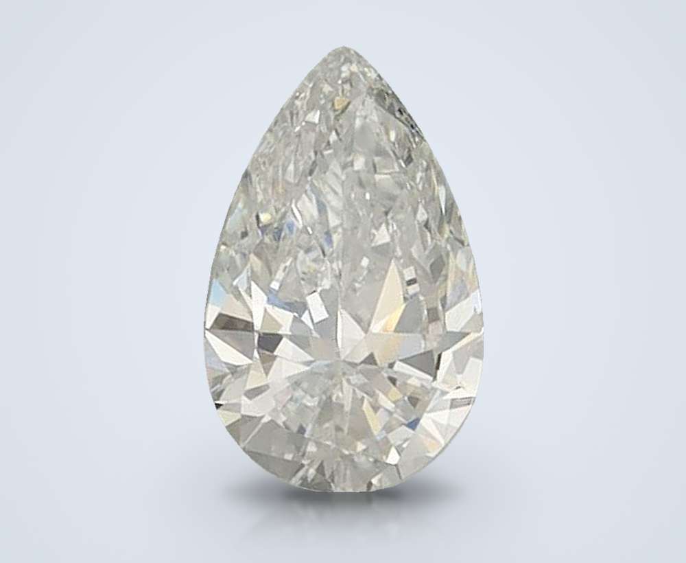 0.61 Carat Pear Lab Diamond