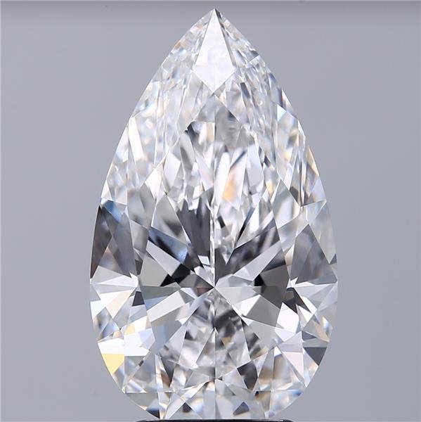 3.59 Carat Pear Lab Diamond