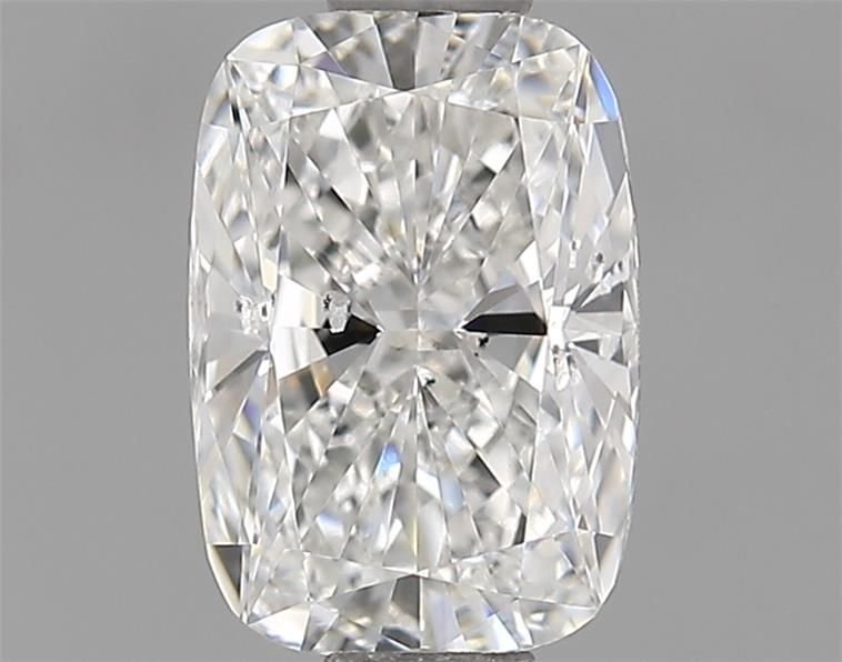 0.77ct F SI2 Rare Carat Ideal Cut Cushion Lab Grown Diamond