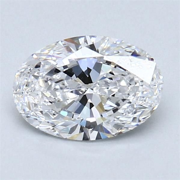 1.00ct D SI1 Rare Carat Ideal Cut Oval Diamond