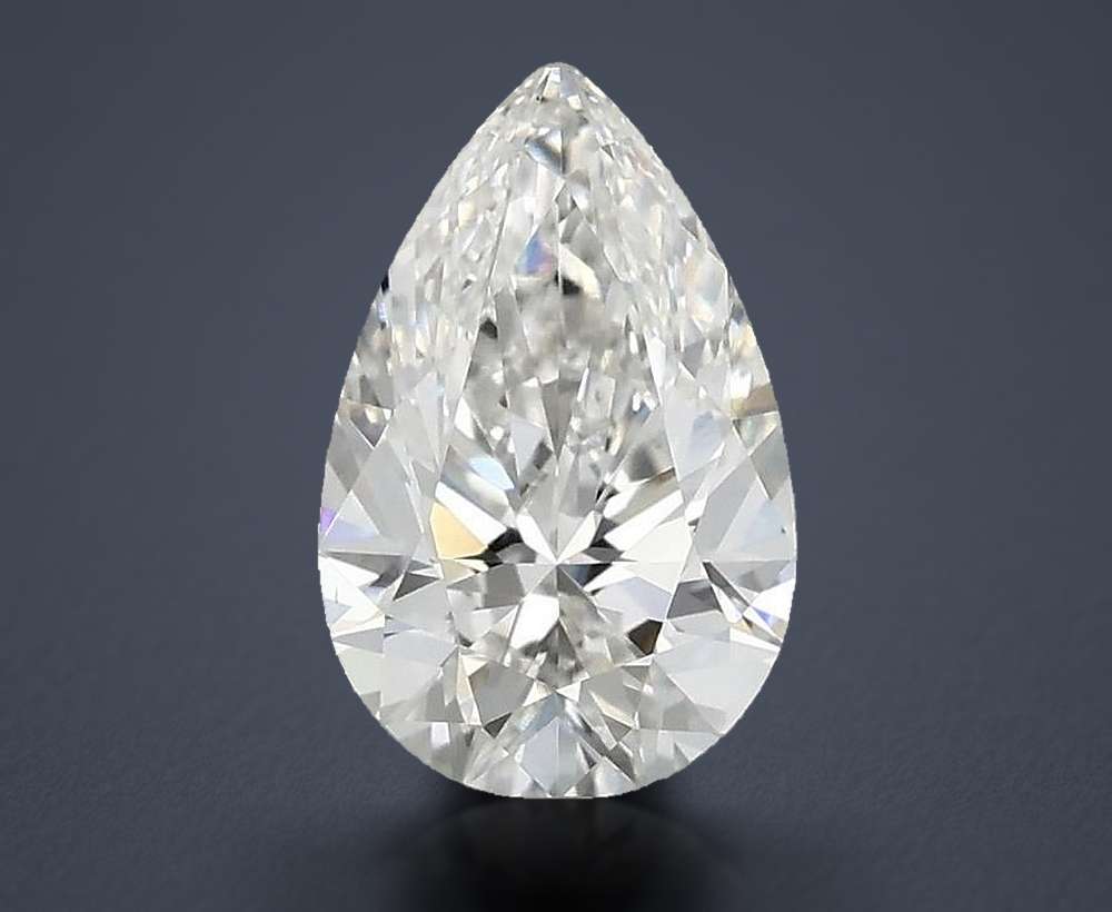1.44 Carat Pear Lab Diamond