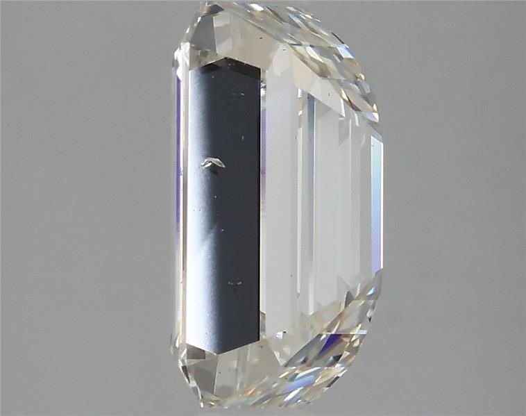 4.13ct G SI1 Rare Carat Ideal Cut Emerald Lab Grown Diamond