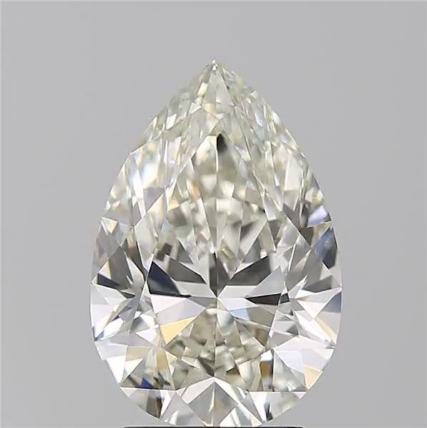 3.03ct I VS1 Rare Carat Ideal Cut Pear Lab Grown Diamond