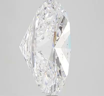 7.01ct D SI2 Rare Carat Ideal Cut Cushion Diamond