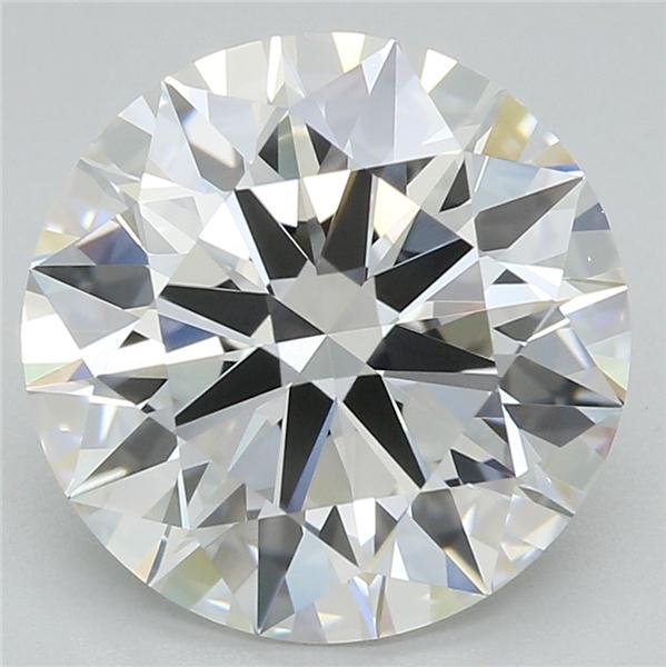 3.12ct G VVS1 Rare Carat Ideal Cut Round Lab Grown Diamond