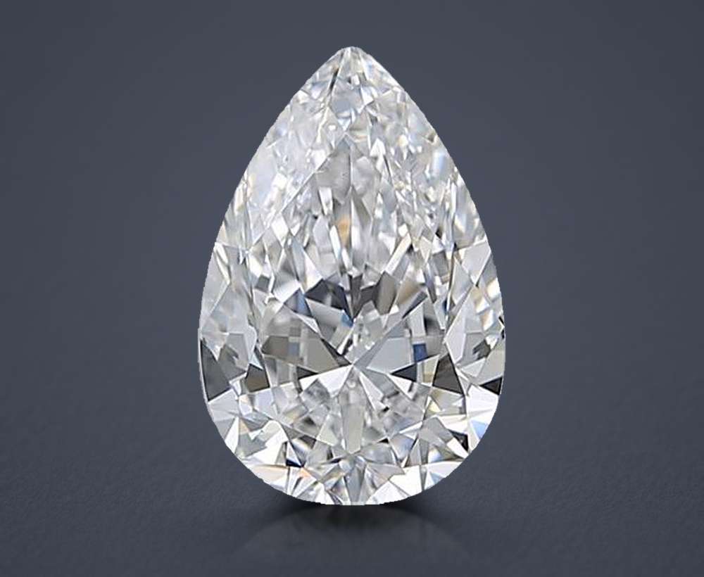 2.22 Carat Pear Natural Diamond