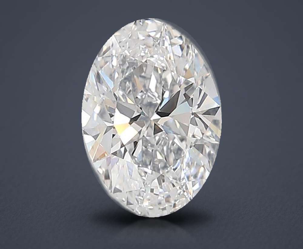 2.50 Carat Oval Lab Diamond