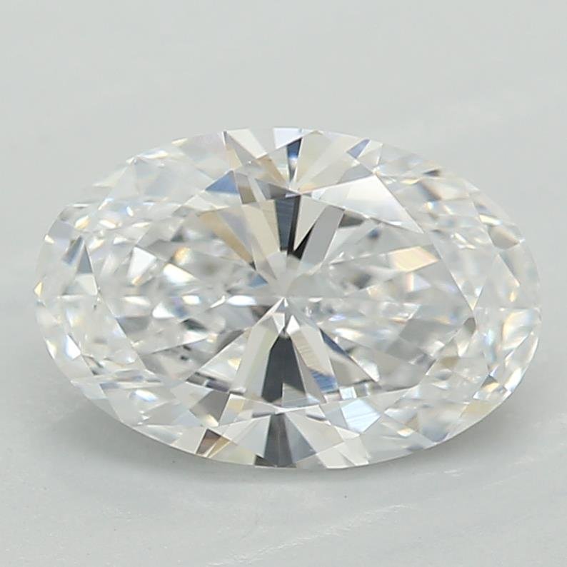 0.78ct D VVS2 Rare Carat Ideal Cut Oval Lab Grown Diamond