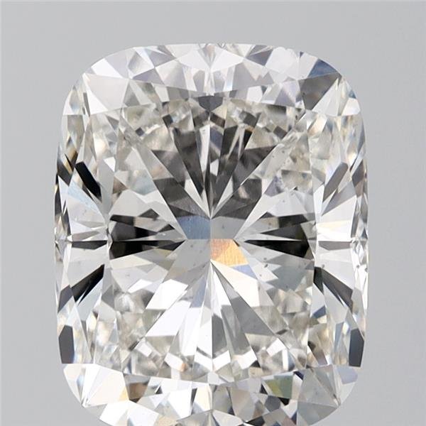 4.08ct H VS2 Very Good Cut Cushion Lab Grown Diamond