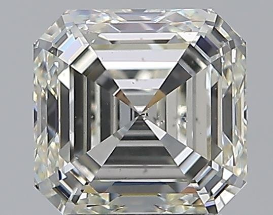 2.20ct J SI1 Rare Carat Ideal Cut Asscher Diamond