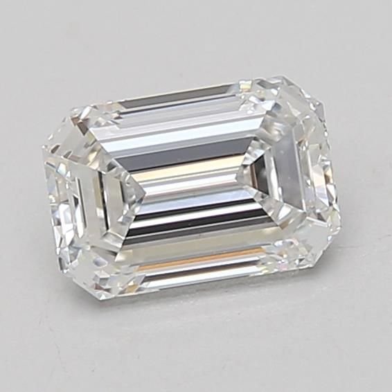 1.09ct E VVS2 Rare Carat Ideal Cut Emerald Lab Grown Diamond