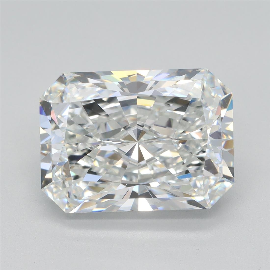 4.01ct F VS1 Rare Carat Ideal Cut Radiant Lab Grown Diamond