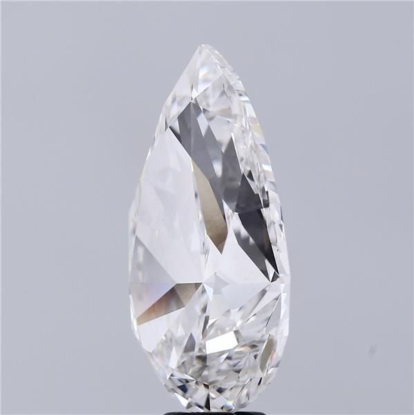 13.63ct F VS2 Rare Carat Ideal Cut Pear Lab Grown Diamond