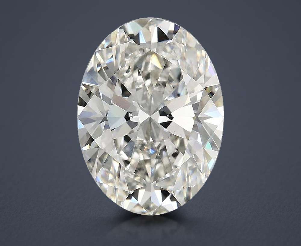 4.24 Carat Oval Lab Diamond