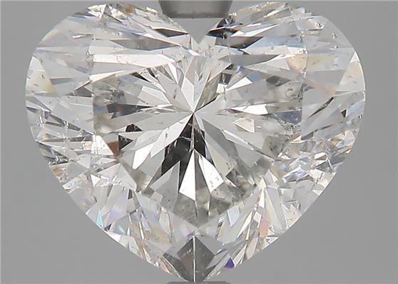 3.50ct H SI2 Rare Carat Ideal Cut Heart Diamond