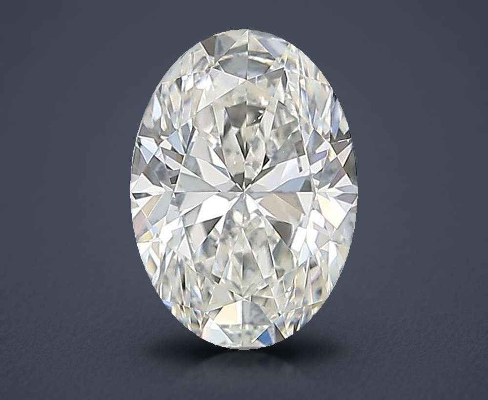 0.90 Carat Oval Natural Diamond
