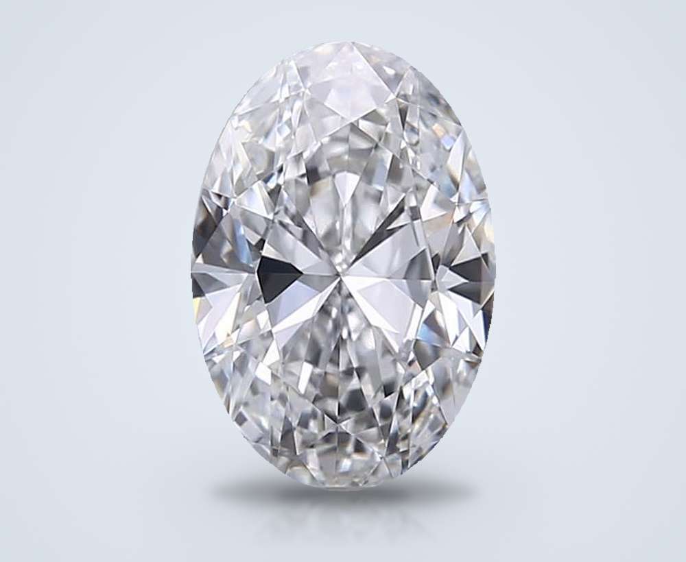 0.74 Carat Oval Lab Diamond