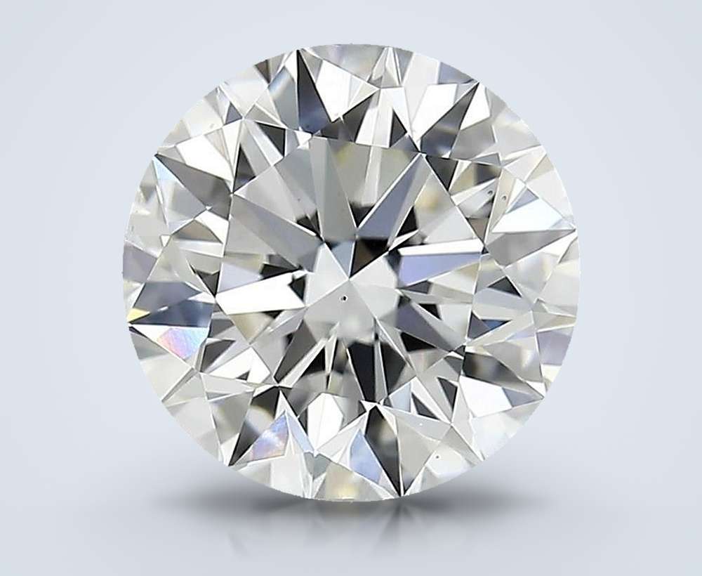 2.98 Carat Round Lab Diamond
