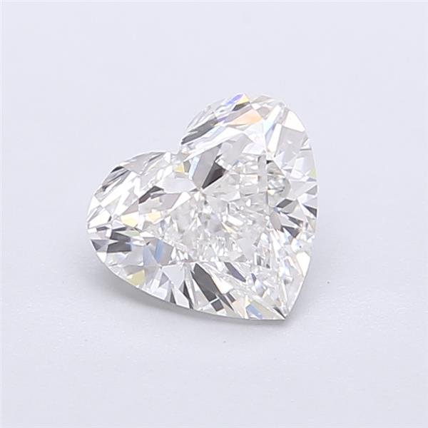 1.08ct F VVS2 Rare Carat Ideal Cut Heart Lab Grown Diamond