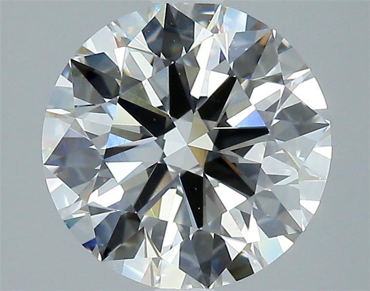 3.10ct H VS2 Rare Carat Ideal Cut Round Diamond