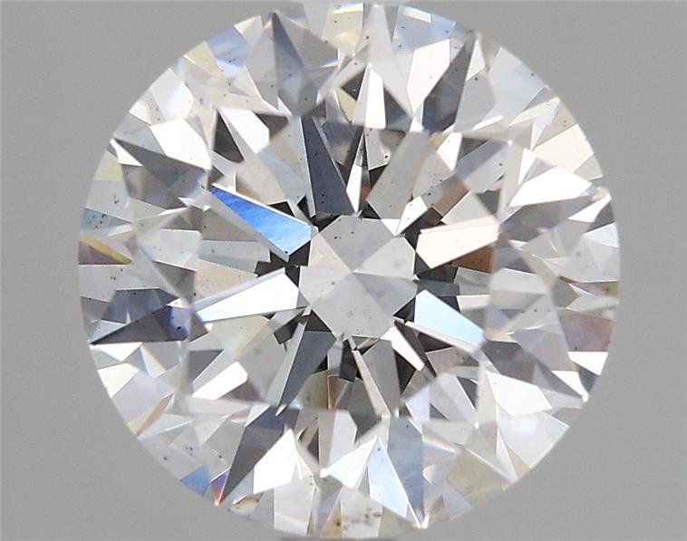 2.70ct G SI1 Excellent Cut Round Lab Grown Diamond