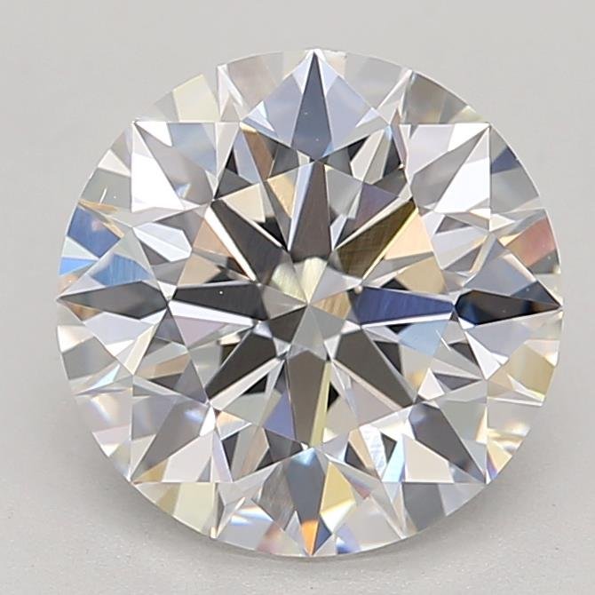 2.41ct F VS1 Rare Carat Ideal Cut Round Lab Grown Diamond