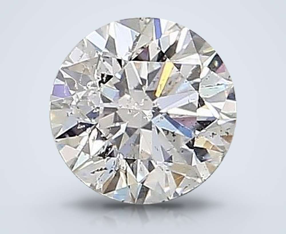 0.60 Carat Round Natural Diamond