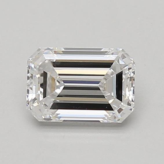 0.83ct D VVS2 Rare Carat Ideal Cut Emerald Lab Grown Diamond