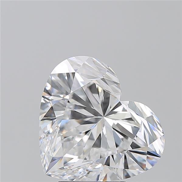 5.05ct D VS1 Rare Carat Ideal Cut Heart Diamond