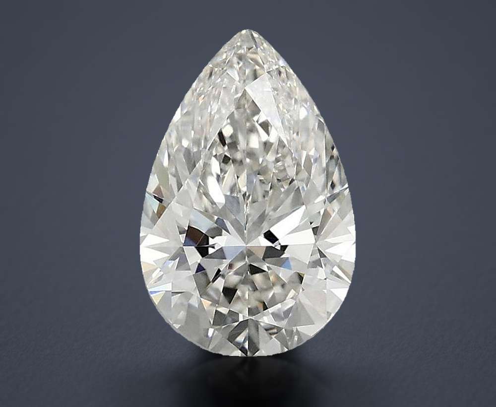 1.54 Carat Pear Lab Diamond