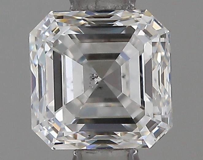 0.65ct F SI1 Very Good Cut Asscher Diamond