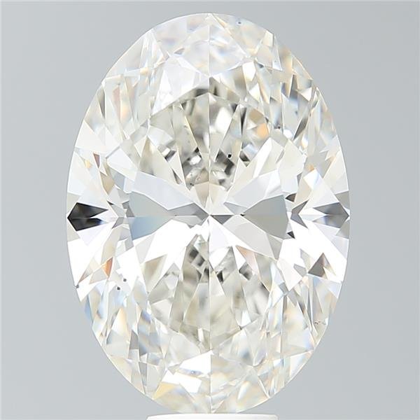 10.25ct H VS2 Rare Carat Ideal Cut Oval Lab Grown Diamond