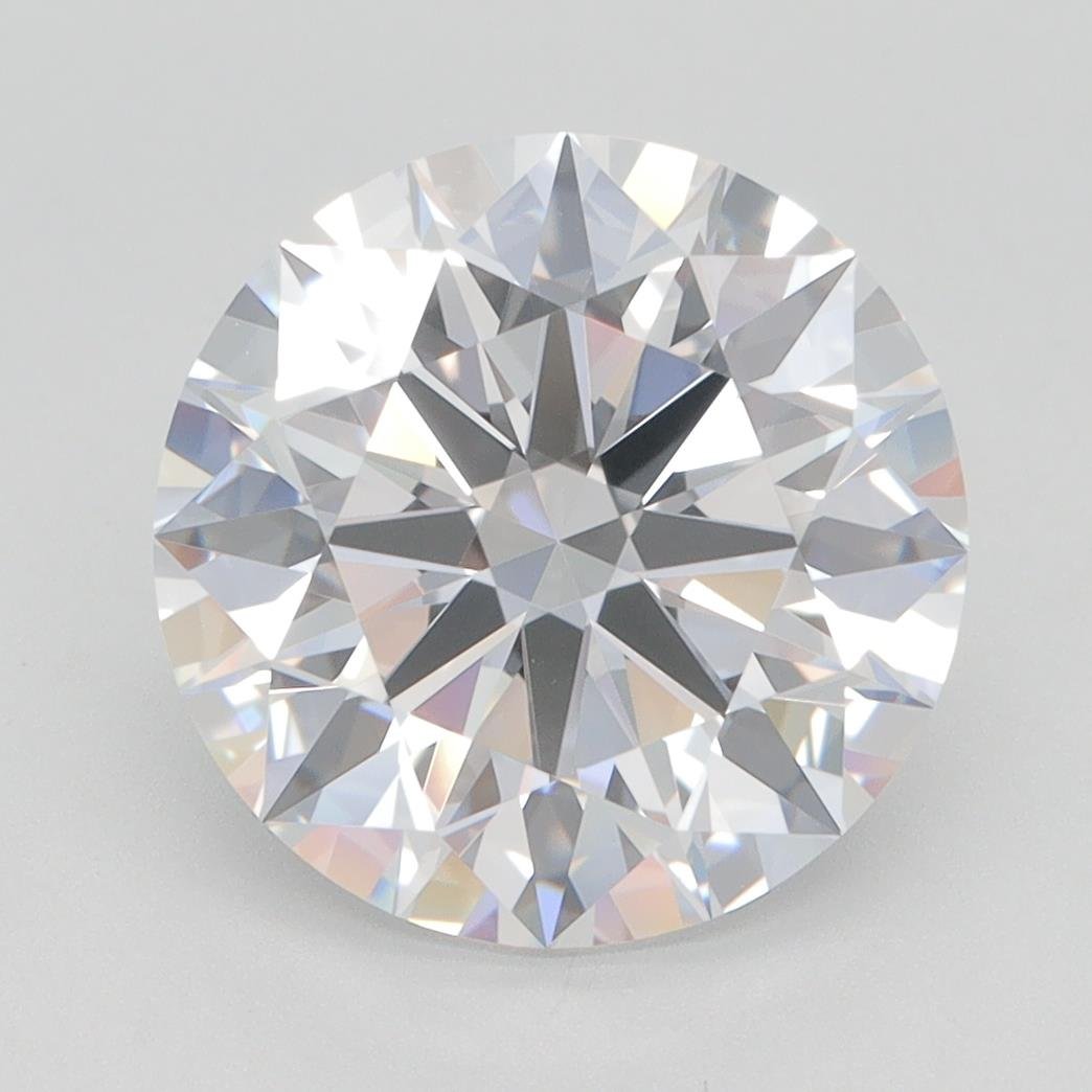 4.10ct E VVS1 Rare Carat Ideal Cut Round Lab Grown Diamond