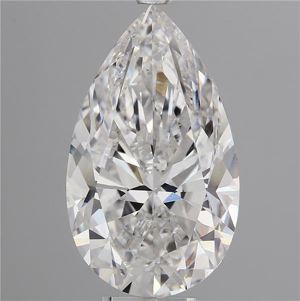8.01 Carat Pear Lab Diamond