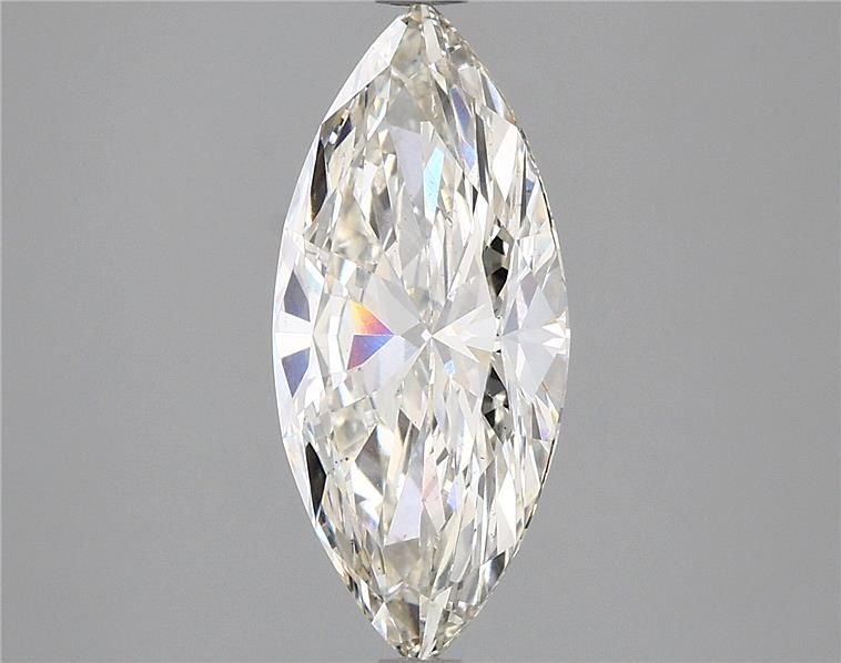 2.53ct H VS2 Rare Carat Ideal Cut Marquise Lab Grown Diamond