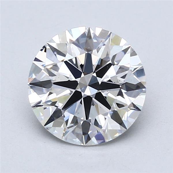 2.10ct D VS2 Rare Carat Ideal Cut Round Lab Grown Diamond