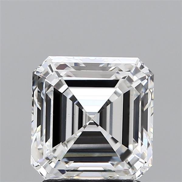 2.15ct F VS1 Rare Carat Ideal Cut Asscher Lab Grown Diamond