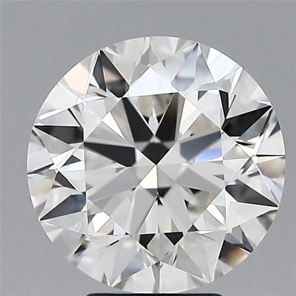 4.52ct I VVS2 Rare Carat Ideal Cut Round Diamond