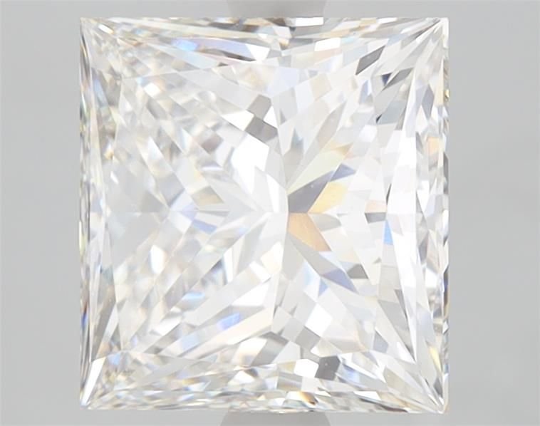 3.09ct F VS1 Very Good Cut Princess Lab Grown Diamond