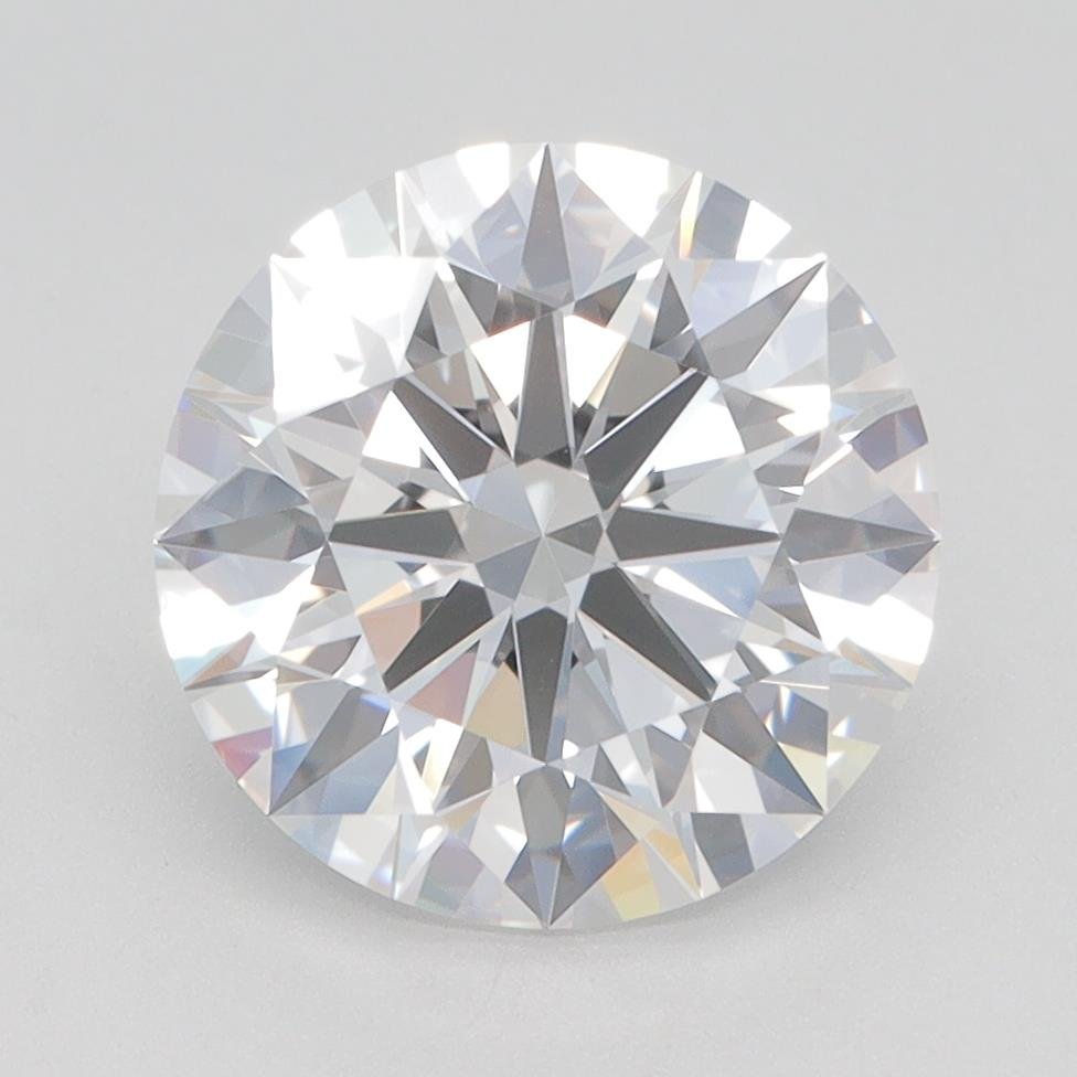 3.07ct E VVS1 Rare Carat Ideal Cut Round Lab Grown Diamond