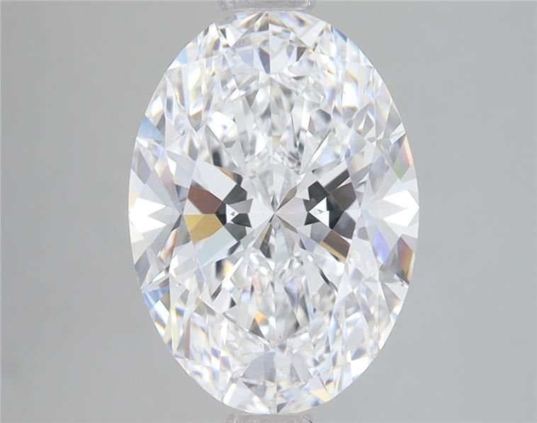 3.65 Carat Oval Lab Diamond