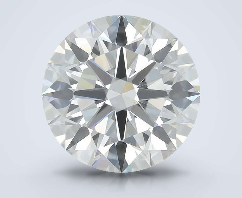 5.46 Carat Round Lab Diamond