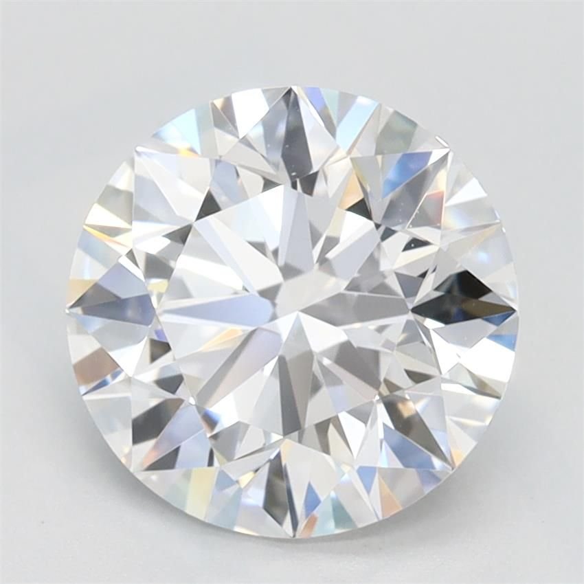2.06ct D VVS1 Rare Carat Ideal Cut Round Lab Grown Diamond