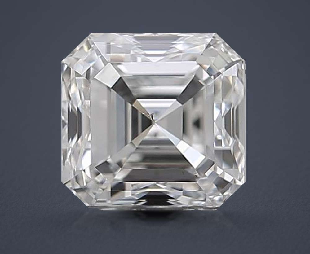 0.50 Carat Asscher Natural Diamond