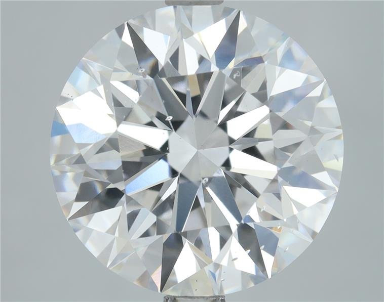 4.01ct D VS2 Excellent Cut Round Lab Grown Diamond