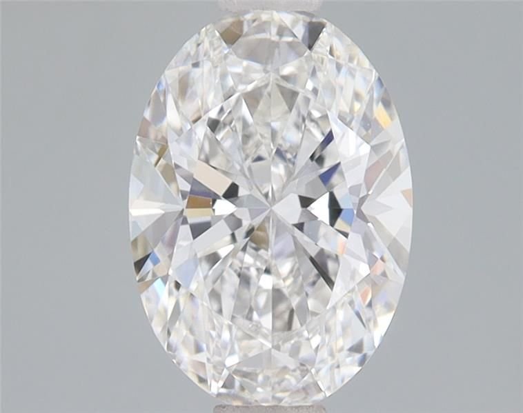 1.07ct F VVS2 Rare Carat Ideal Cut Oval Lab Grown Diamond