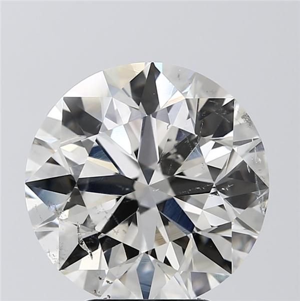 4.70ct I SI2 Rare Carat Ideal Cut Round Diamond