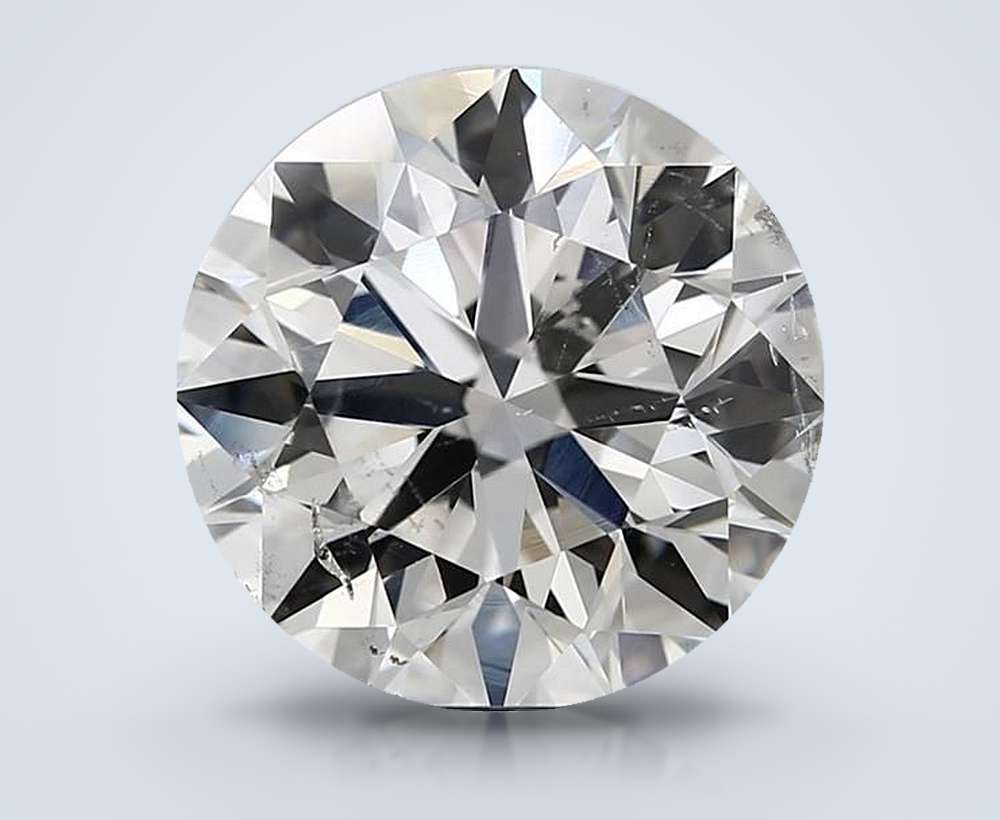 4.70 Carat Round Natural Diamond