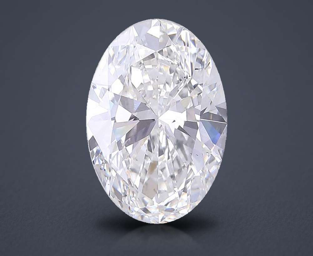 9.45 Carat Oval Lab Diamond