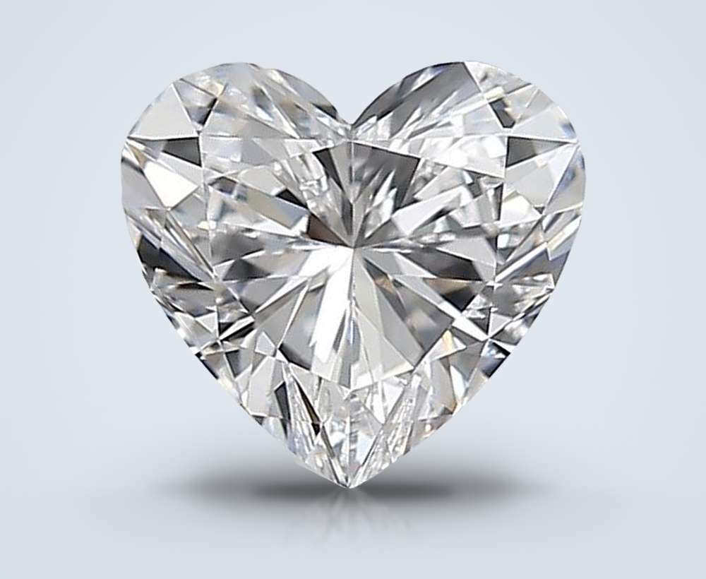 0.93 Carat Heart Natural Diamond